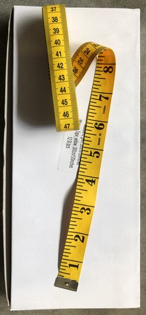 Tapemeasure yellow 20mm/300 cm - 120 Inches